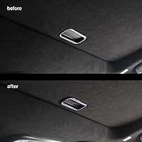 Vista 3 de Crosselec Cubierta de mango de techo solar de fibra de carbono para Dodge Charger 2011-2021