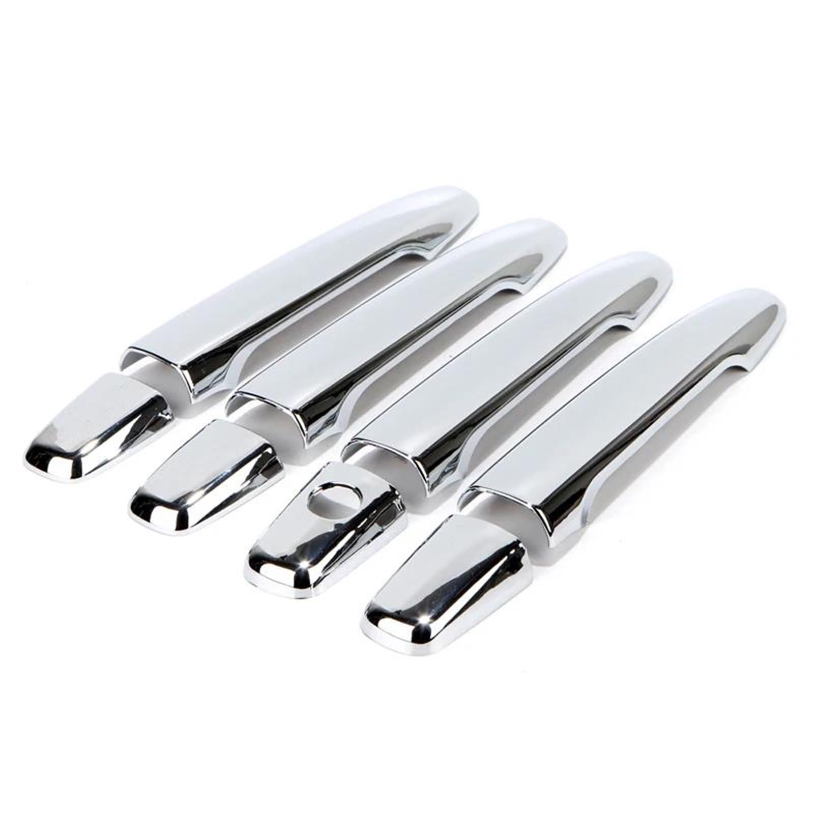 Yytemd A.ordinary Car Exterior Door Handle Cover Decoration Trim Patten For Mitsubishi For Outlander 2007-2020 Chrome(A.ordinary)