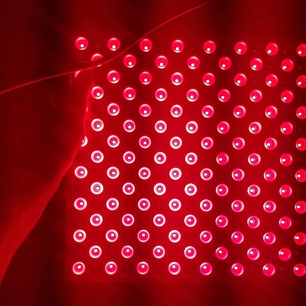 Pannello per la Terapia della Luce Rossa,660nm e 850nm Dispositivo di Terapia della Luce Infrarossa,per Viso,Corpo,Pelle