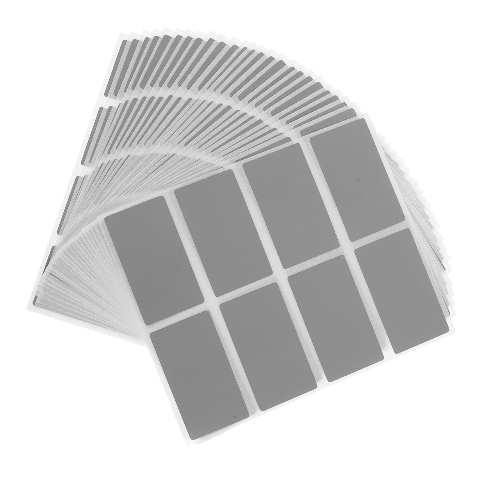 STOBOK 2000stücke Scratch off Sticker Selbstklebende Rubbelaufkleber Für Geburtstagskarten Einladungen Spiele Und Überraschungen Für Kreative Bastelprojekte