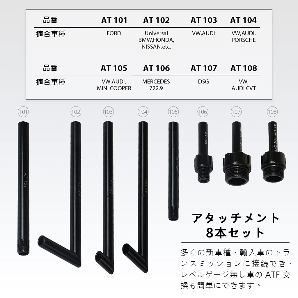 Amazon.co.jp: 良匠 FIRSTINFO TOOLS オーバーフロータイプ 手動式ATF