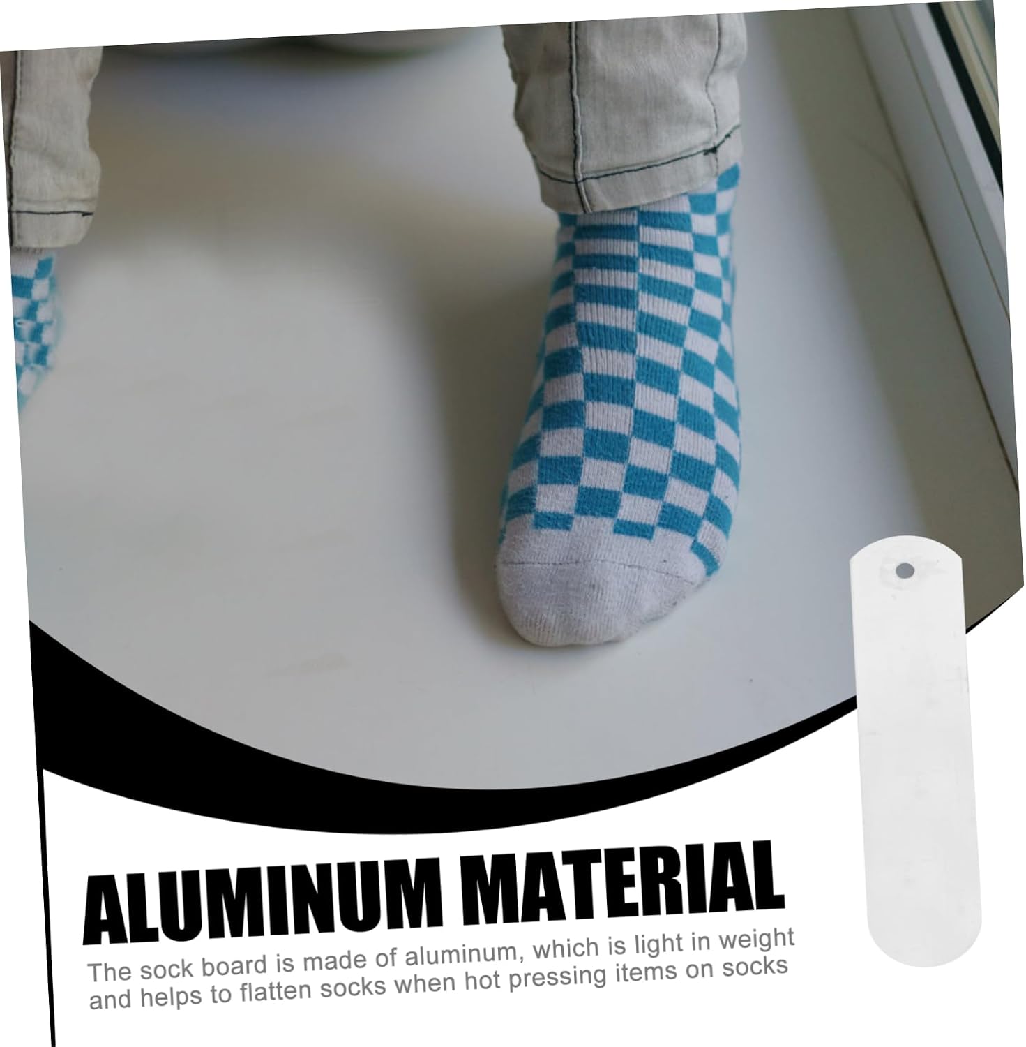 Aluminum Sock Shaping Board for Heat Press Transfer Printing
