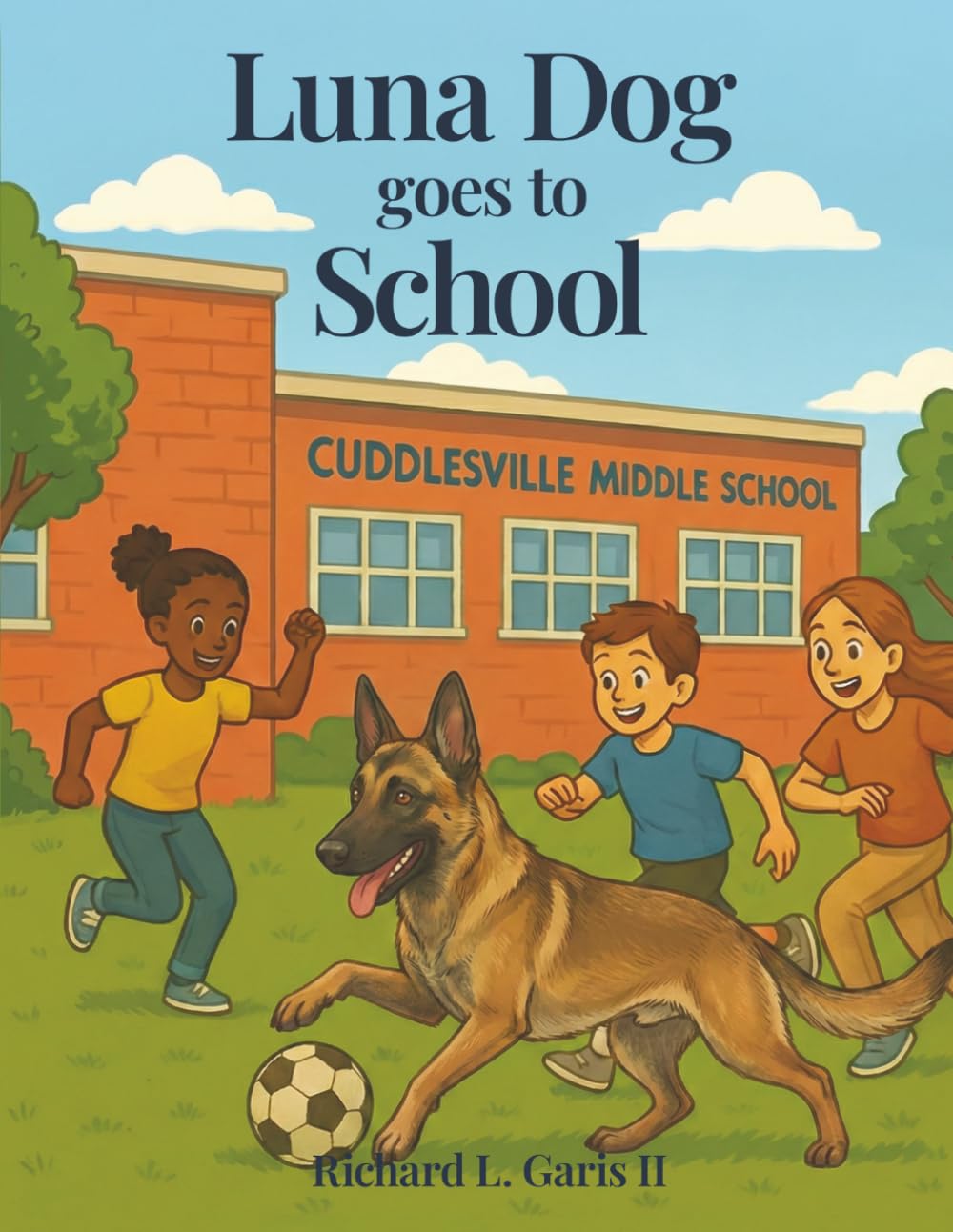 Luna Dog Goes to School