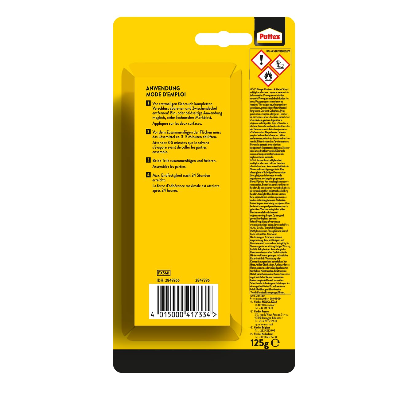 Pattex Kraftkleber Classic Tube 125 G - Kleber | B? Produktbild-Vorschau 7