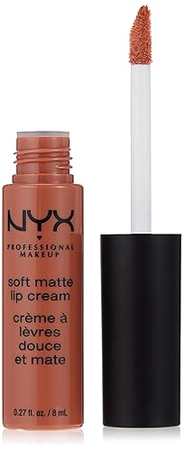 NYX PROFESSIONAL MAKEUP - Crema labial mate suave lápiz labial en crema de alta pigmentación