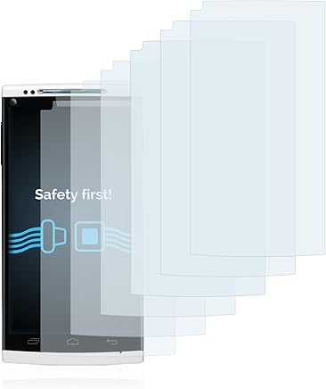 Savvies Protector de Pantalla para Cubot X6 [6 Unidades] - Transparente