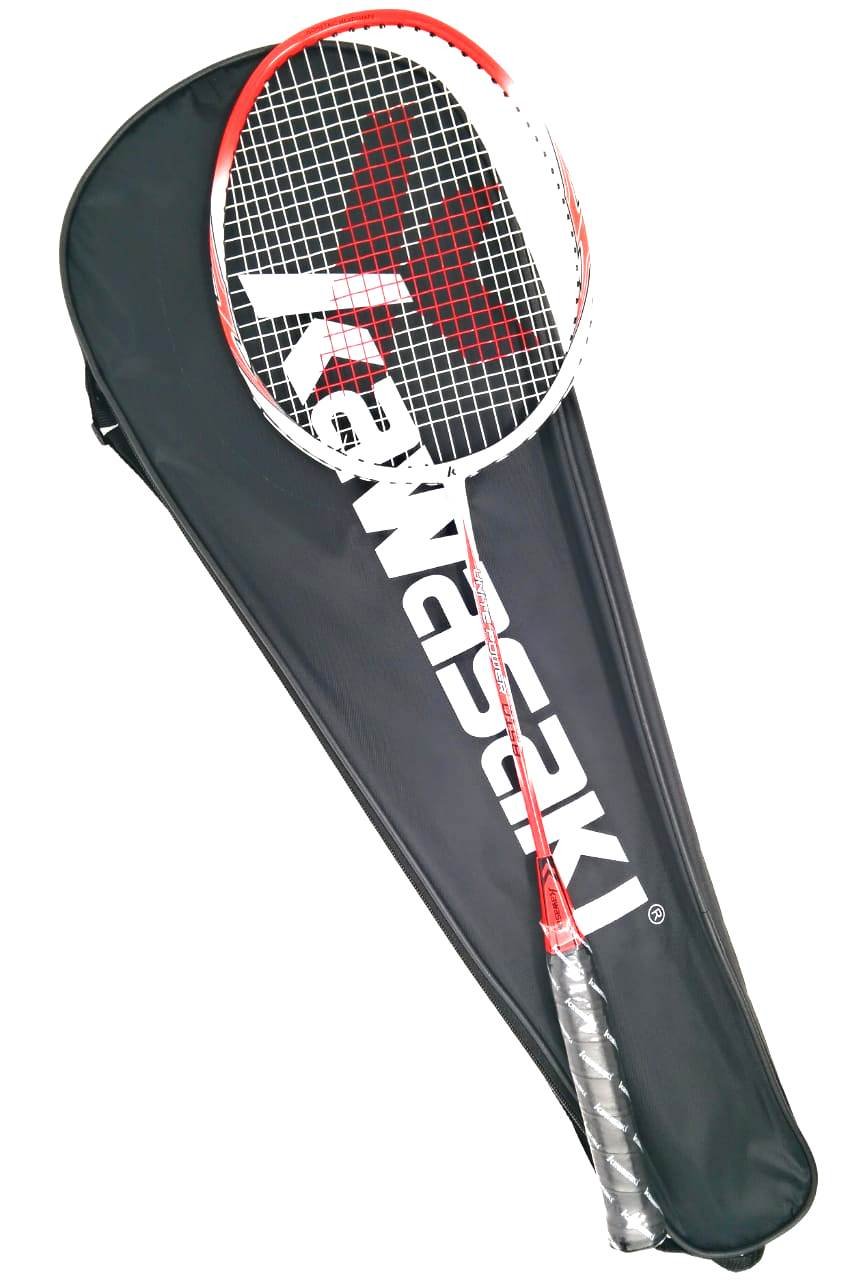 Buy Kawasaki Badminton Racket - up - 0158 (Red) Online at Low