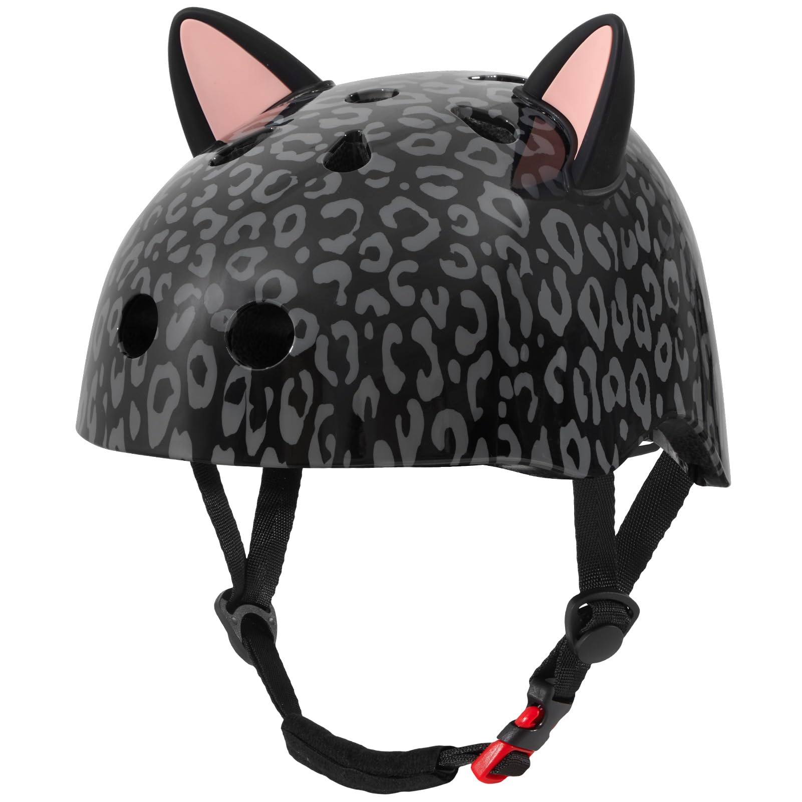 MHJY Casque Vélo Enfant Filles 8-14 Ans Casque Trottinette pour Fille Adolescents avec Oreilles de Chat DIY, Réglables Casques de Protection Roller Enfant pour Skateboard, Cyclisme, Patinage