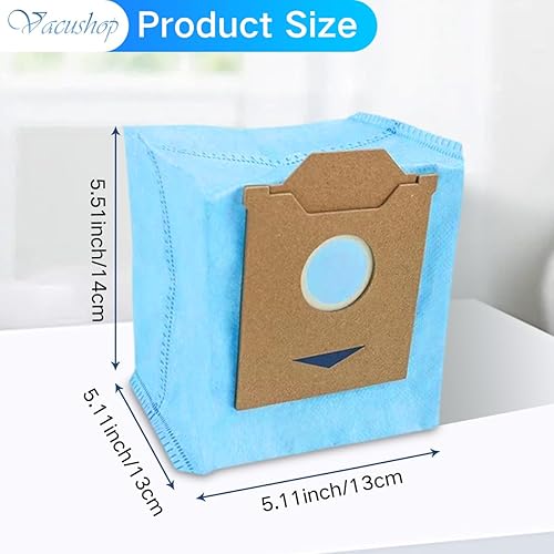 Miniatura 8 de Reemplazo de bolsa de polvo para robot limpiador Yeedi Cube CC Accesorios 6 Bolsa de polvo