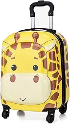 Malissima, MALA INFANTIL RIGIDA Cor:Amarelo