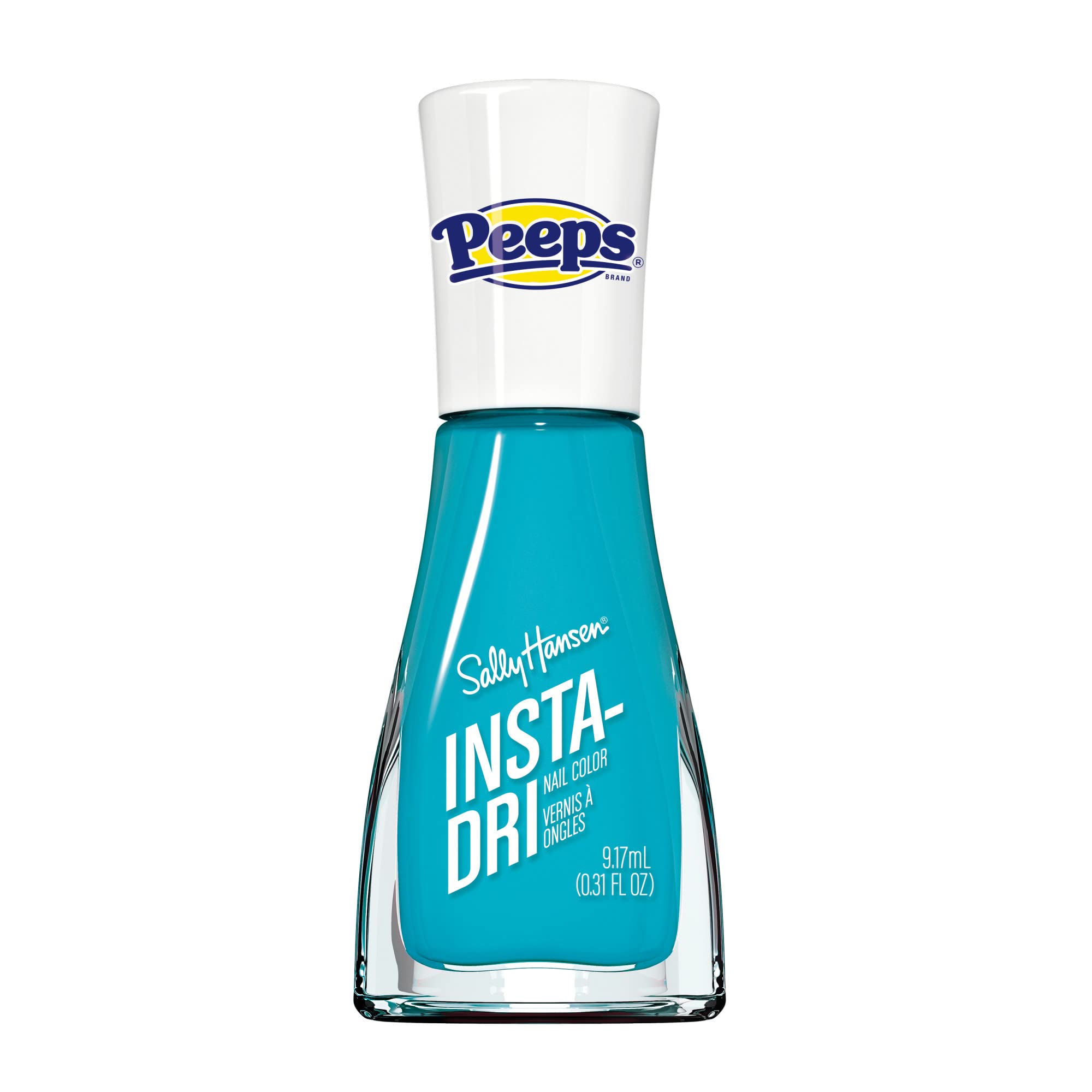 Insta Dri Fast Dry Nail Polish, PEEPS Blue, 0.31 fl oz