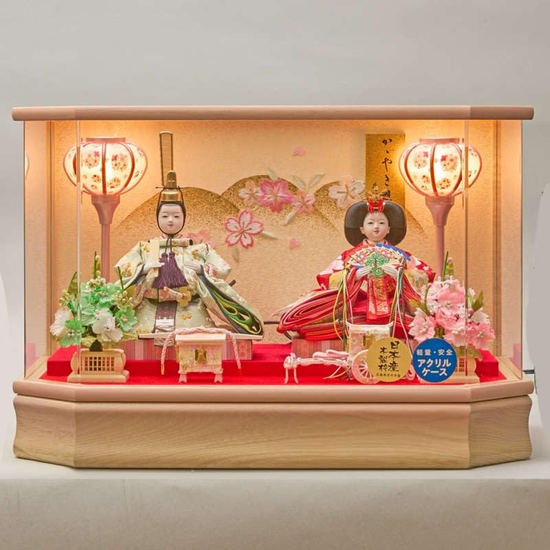 一点限り】雛人形 ケース飾り K3 雛人形 ケース飾り