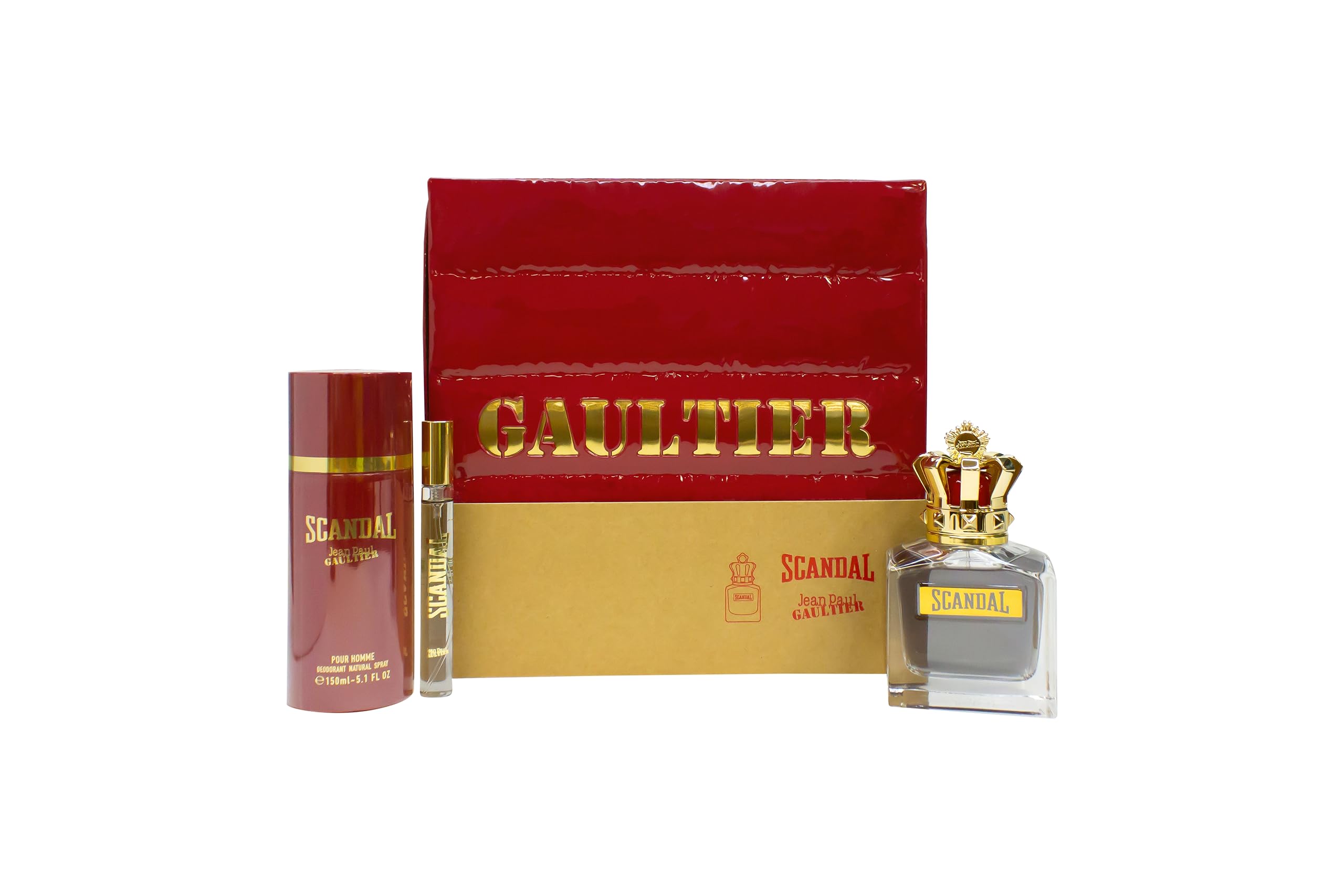 Jean Paul Gaultier Christmas 2022 Scandal Pour Homme Eau de Toilette Spray 100ml Gift Set, Pack Of 1