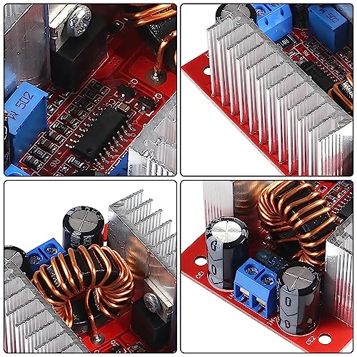 2pcs DC 400W 15A Step-up Boost Converter Constant Current Power Supply LED Driver DC8.5V-50V to DC10V-60V Voltage Charger Step Up Module for Electric Equipment4