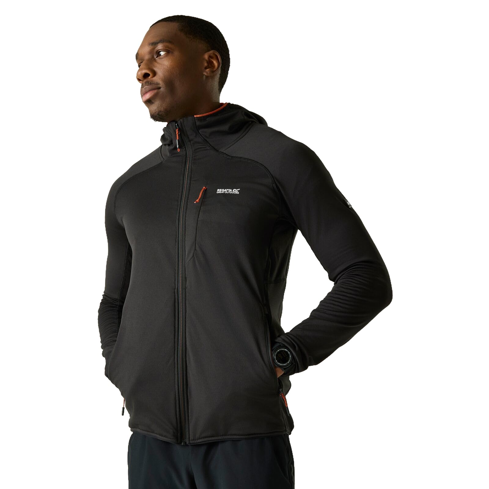 Regatta Men's Kadley Stretch Midlayer - Black 3XL
