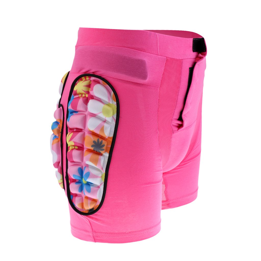 MagiDeal – Pantalones cortos acolchados de niño con protector de almohadilla para la cadera, ideales para esquí, patinaje, snowboard