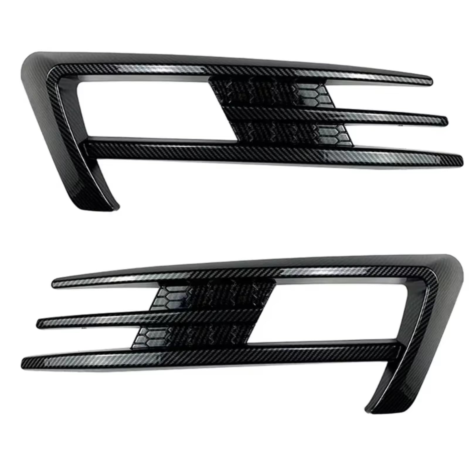 Rejilla antiniebla para coche VW embellecedor de parachoques delantero negro resistente 5