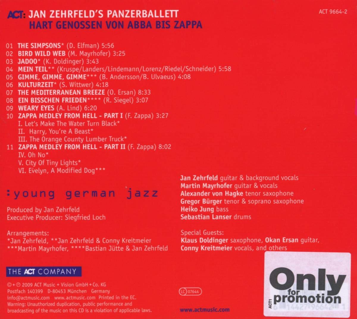 Hart Genossen Von Abba Bis Zappa
