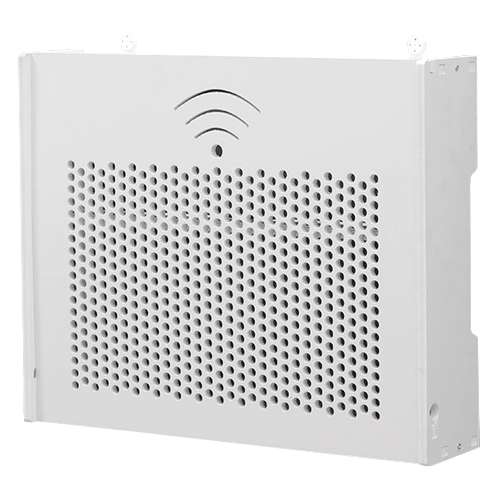 Meiiron WiFi Router Storage Box, Cable Router Storage Box Shelf Wall Hangings Bracket Cable Organizer for Storage of Wires, Routers, TV Set-Top, No Drill (Color : D)