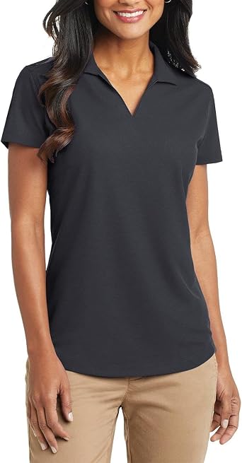 JustBlanks Ladies Dry Zone Grid Polo. L572