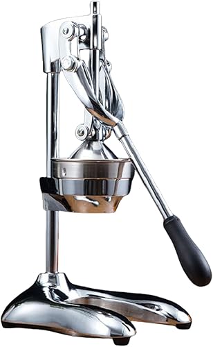 Exprimidor de cítricos de hierro fundido extra grande  Prensa manual de alta resistencia con mango ergonómico  Exprimidor de encimera de grado