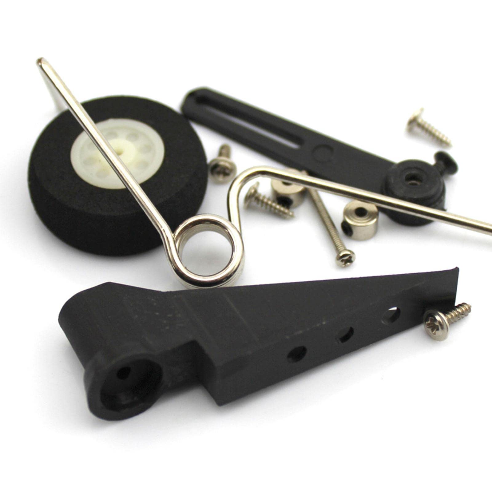 Montaje de rueda trasera para kits de avión eléctrico RC Accesorios Soporte DIY