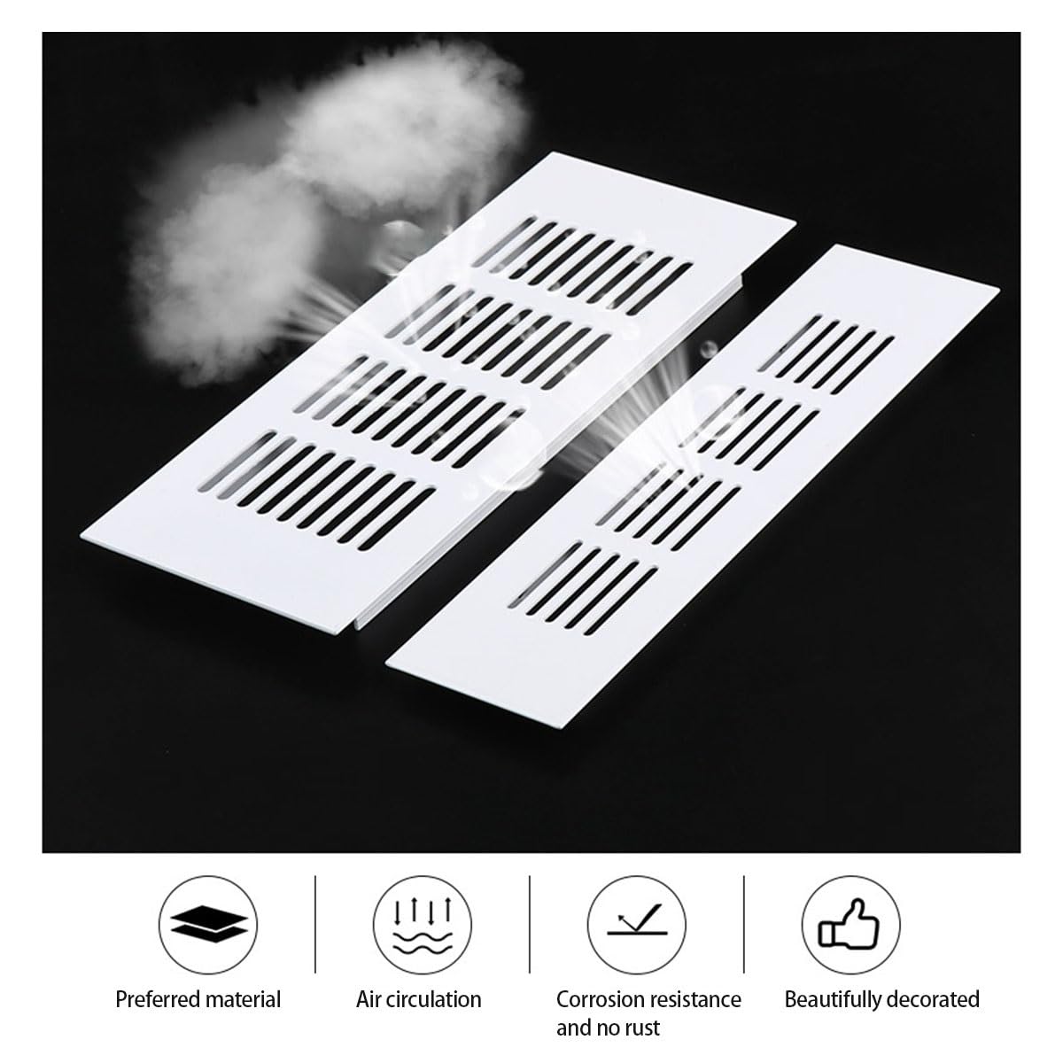 Lüftungsgitter aus Aluminiumlegierung