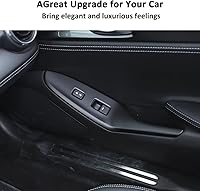 Vista 5 de Decoración de botón elevador de ventana de puerta de automóvil para Mazda MX-5 ND 2015-2023 Interruptor de elevación de ventana, cubierta de panel