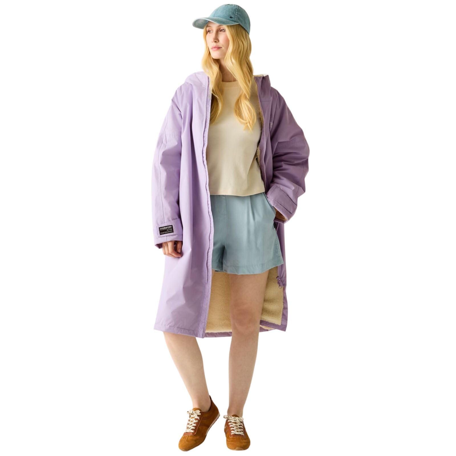 Regatta Adult's Changing Robe Size: L/Xl Unisex Purple