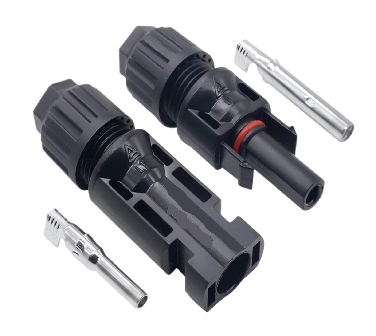 5, 10, 20, 50, 80, 100 par, złącze PV, męskie i żeńskie, 1000 VDC, 30 A, do kabli PV 2,5/4/6 mm² (50 par)