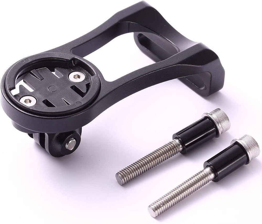 Panmout 확장된 아웃 프론트 마운트, NiteRider 어댑터, 스포츠 액션 카메라용 바이크 핸들바 마운트, Garmin Edge 25 130 200 500 510 520 800 810 820 1000 1030 — 사진 1