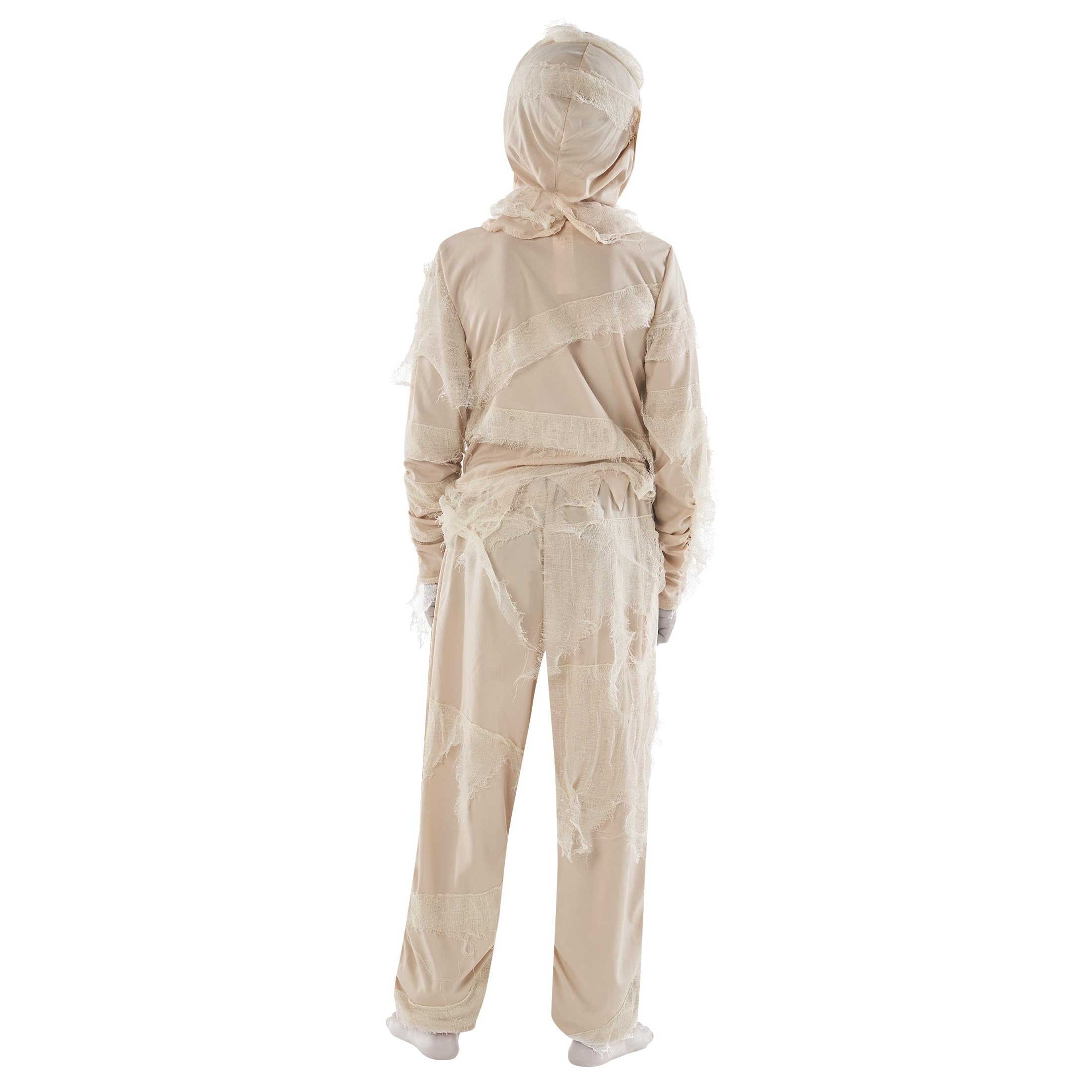 Morph Costume Mummia Bambino, Costume Halloween Bambino | Maglietta, Pantaloni & Cappuccio da Mummia, Stile Antico Egitto, Perfetto per Halloween, Ideale per il Gioco di Ruolo