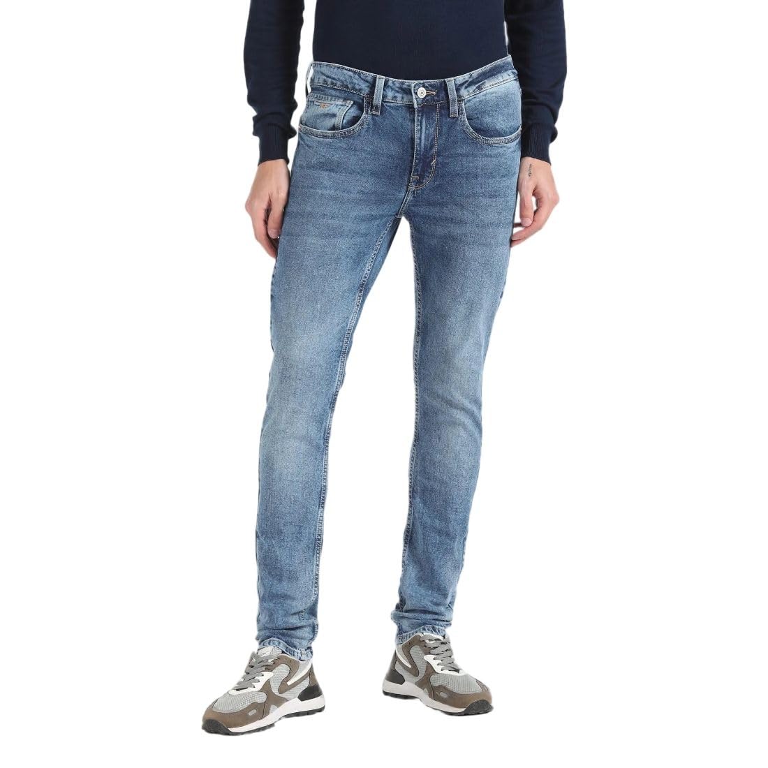 flying machine Men's Skinny Fit Jeans| Solid | Low Rise | Stretchable | Jeans for Man-picture-56