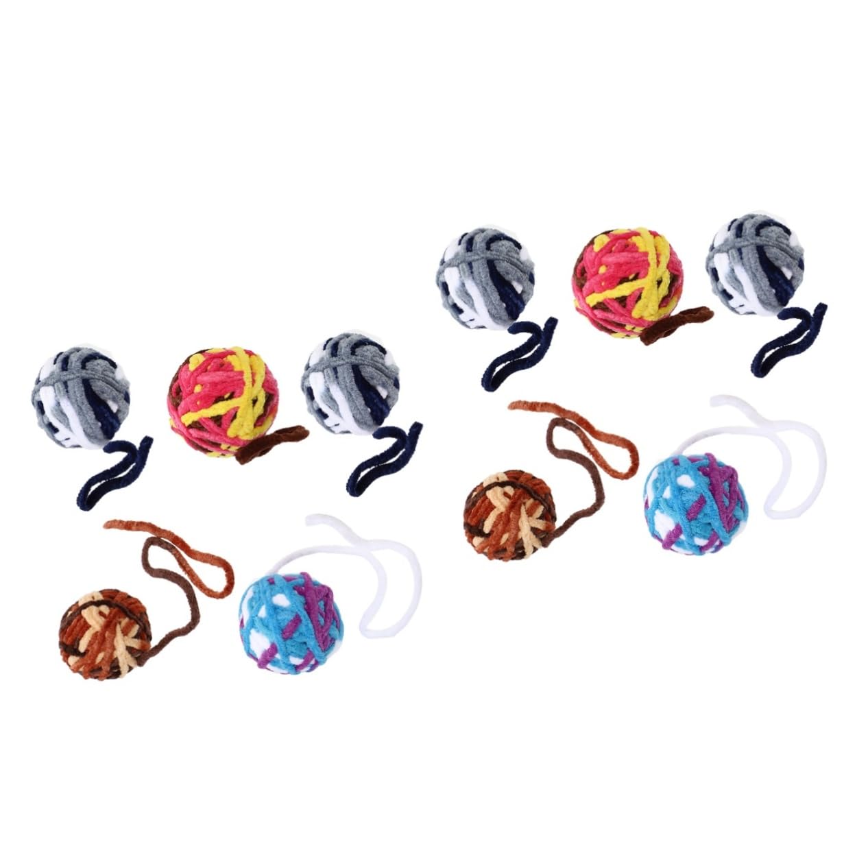 FOMIYES Lot de 2 Jouets à Mâcher Interactifs pour Chat Stimulant Linstinct de Chasse 5 Pièces