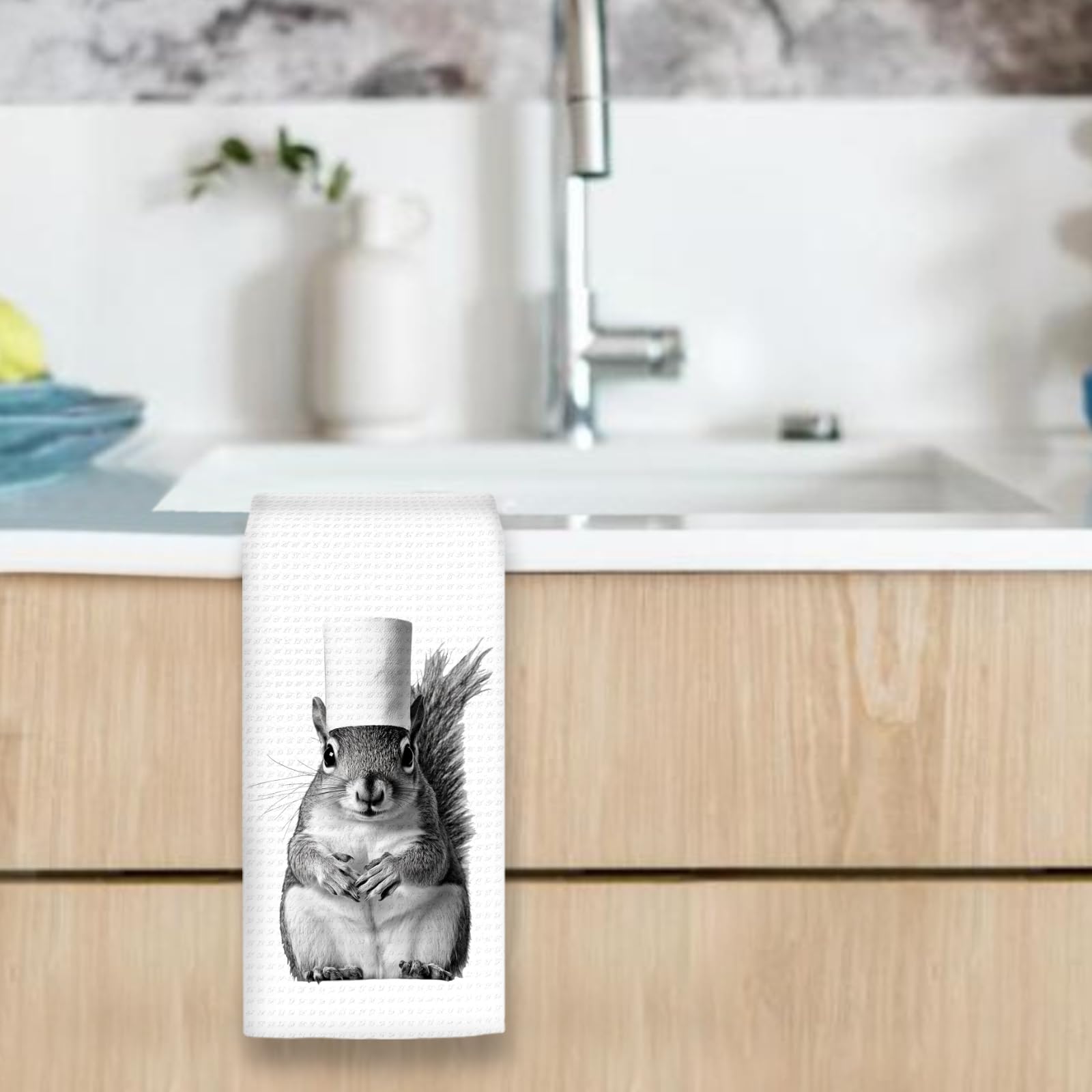 100 toallas de baño de ardilla para cocina, paños de cocina