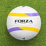 FORZA All Weather Training Netball | 100% Hand Stitched | 3D Grain (Size 5, Pack of 1)