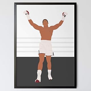 Anthony Joshua Poster - Boxing - Minimalist Art Print