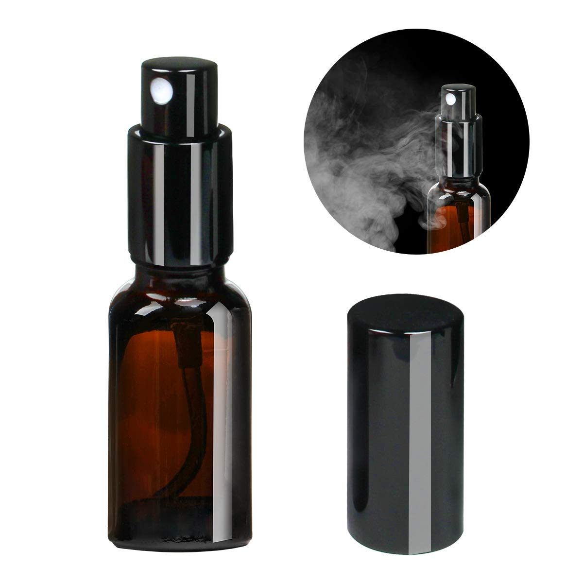 Amazon.co.jp: スプレー ボトル 遮光 容器 30ml スポイト付き遮光瓶