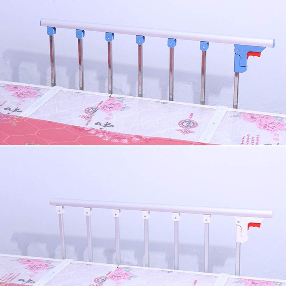 Sponde del Letto Maniglioni Paracolpi del Letto per Anziani Dispositivi di Assistenza Medica per Rotaie di Sostegno del Letto Pieghevole, Lunghezza 97 Cm (Colore : D)