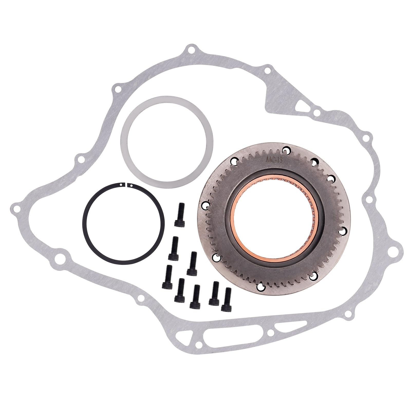 Road Passion Montaje del embrague & Motor Arranque Embrague Tapa Junta 5EL-15451-00-00 Compatible con YAMAHA V-star XVS1100 1999-2009/ XVS1100 Drag Star Classic 2000-2008