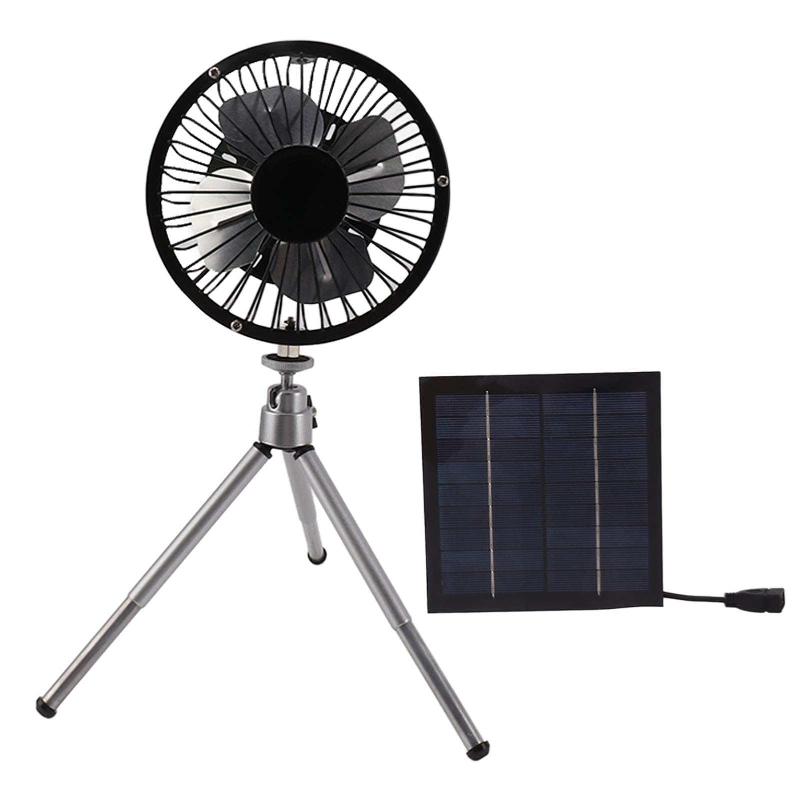 Ventilateur de panneau solaire 20W pour chasser la chaleur sous la tente sans électricité