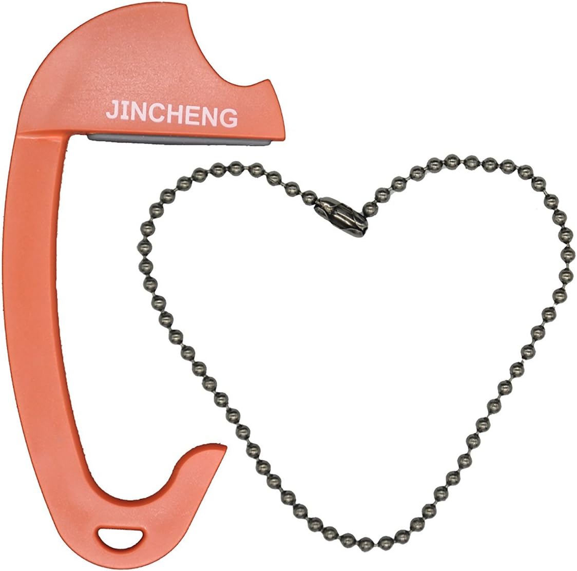 Jincheng Handbag Hook for Table or Car, Portable Bag Hanger for 15Kg Maximum Weight, Red Color