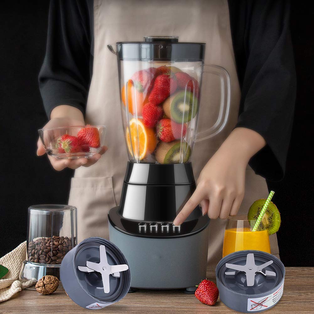 Fdit Lama Frullatore Ricambio 900W in Acciaio Inox 304, Base Lama con Guarnizione per Frullati Proteici, Frutta e Verdura