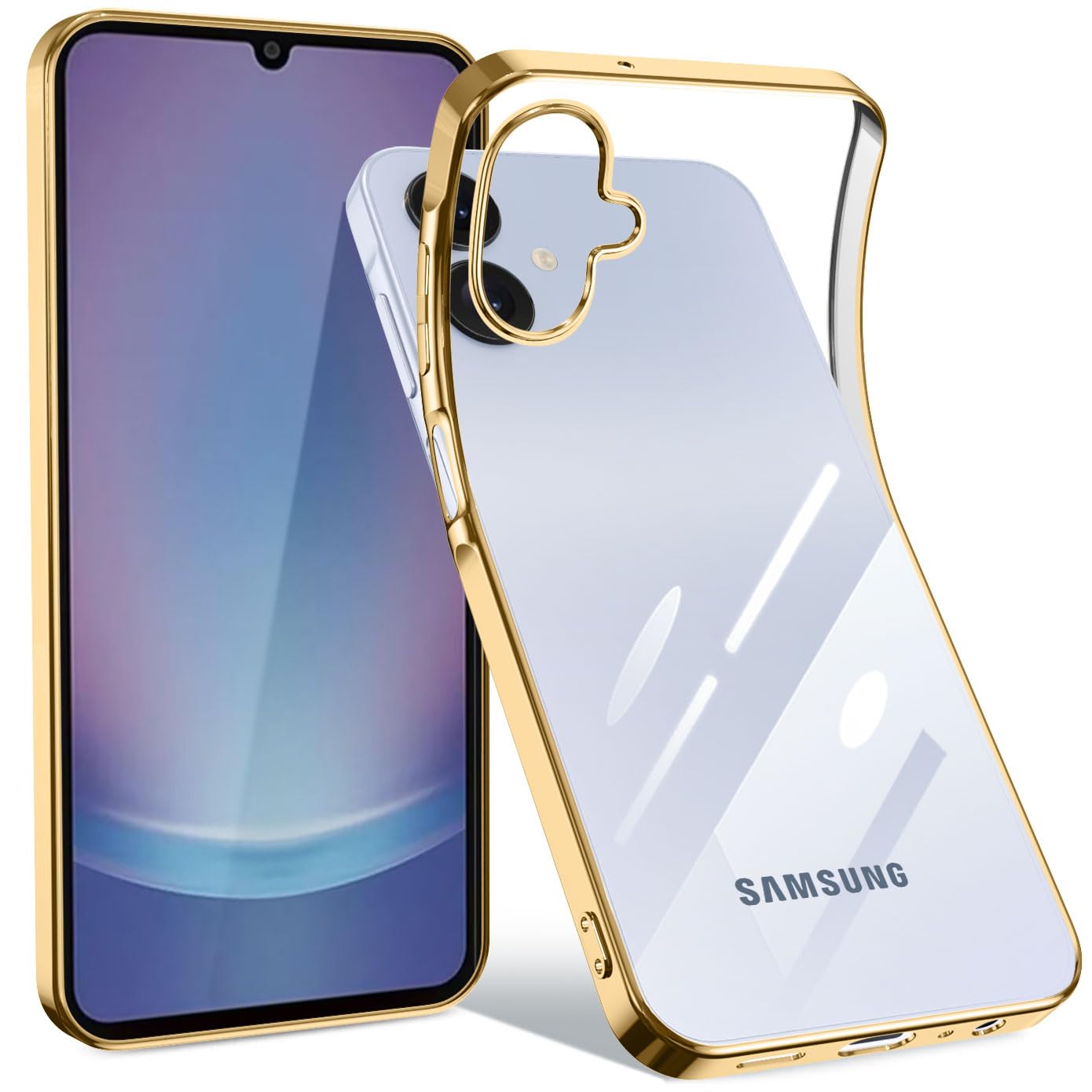 タ*ン様 Samsung Galaxy A25 5G 本体 クリアケース付き Galaxy A25 5G ケース クリア SC-53F カバー Samsung 耐衝撃