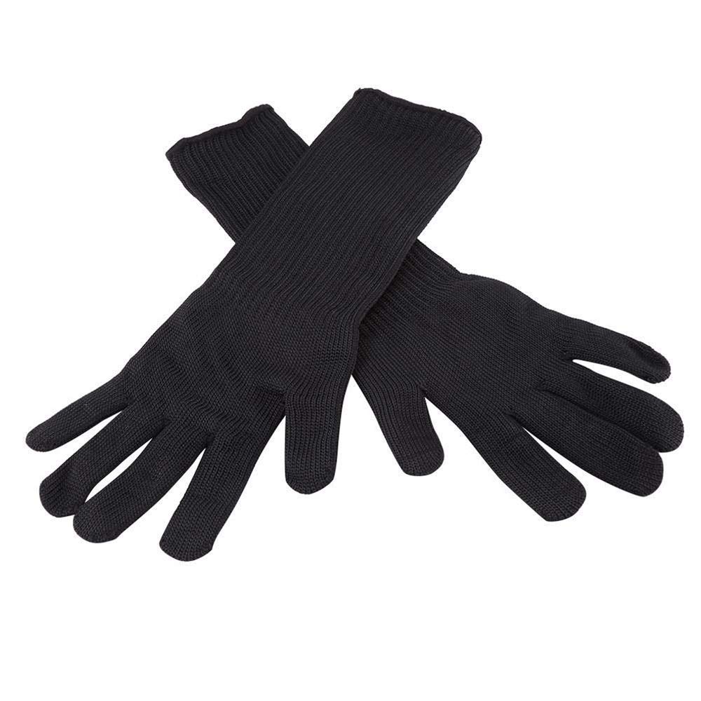 Guantes Guantes resistentes al corte, Protección de nivel 5, Guantes de trabajo de protección de seguridad resistentes a las rozaduras con poliéster + Alambre de acero, Adecuados for corte, Carpinterí