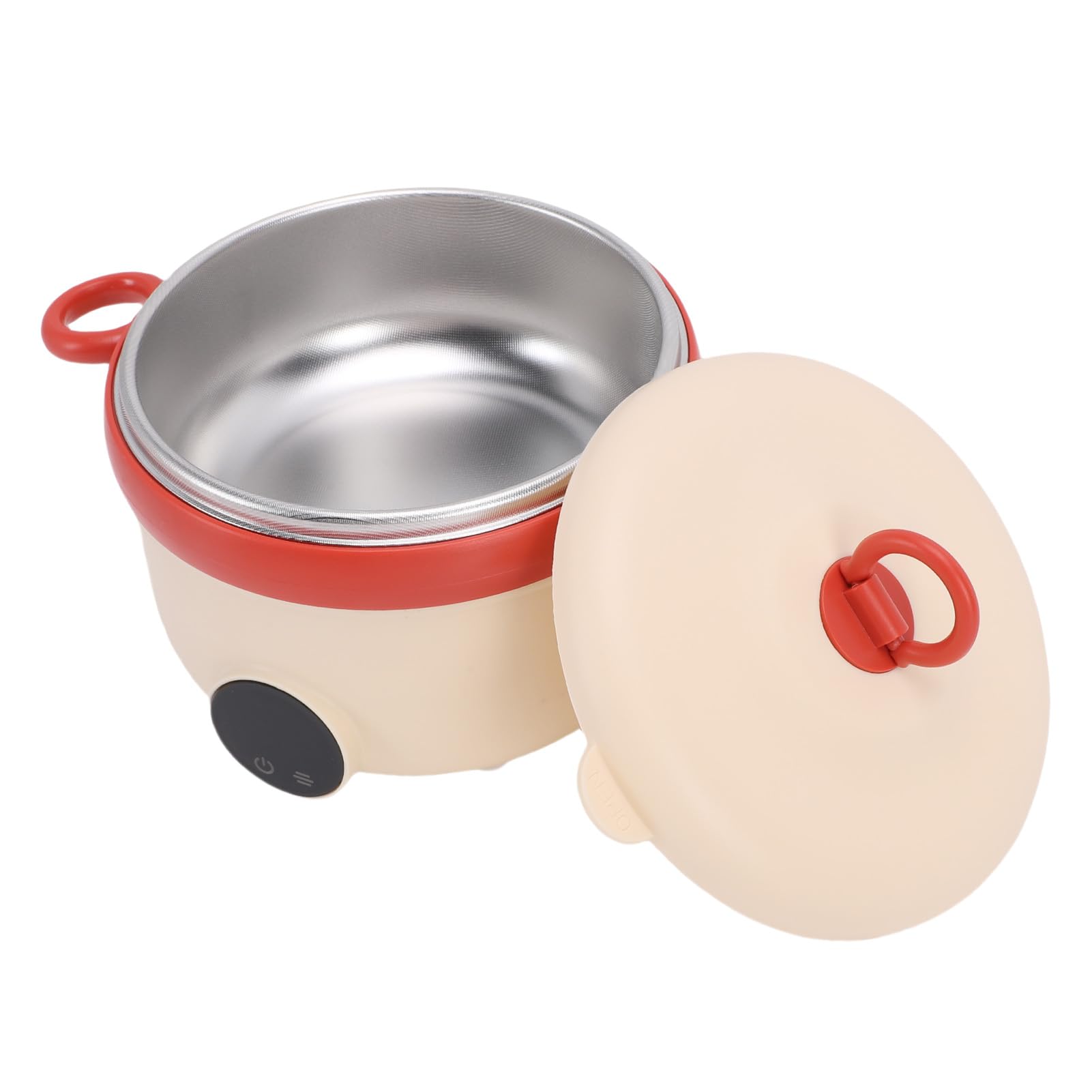 Duokon Tazón Calentador de Alimentos Tazón Calefactor Recargable de Acero Inoxidable 450 ML Diseño Inalámbrico de Temperatura Constante para Alimentación de Bebés en Casa, Viajes y Uso en Movimiento