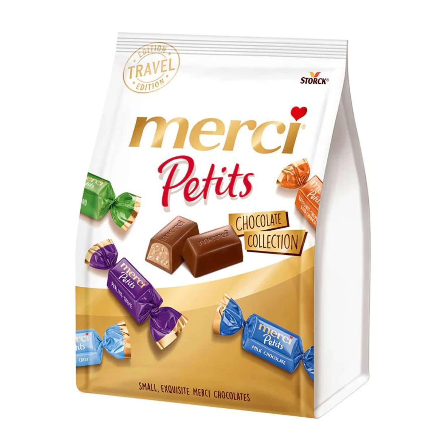 Merci Petits Chocolates Collection Travel Edition Pack small & Exquisite Chocolates 250g 8.8oz (Imported Germany) (B0DC4CBDR2) Amazon Price History, Amazon Price Tracker