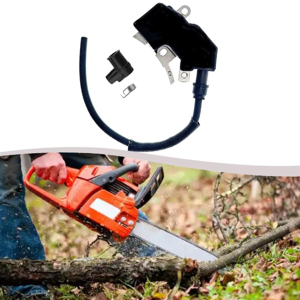 Bobina di accensione per Echo CS-450 CS-450P, sostituisce A411000182 C1333, costruzione in PVC per motore affidabile e prestazioni