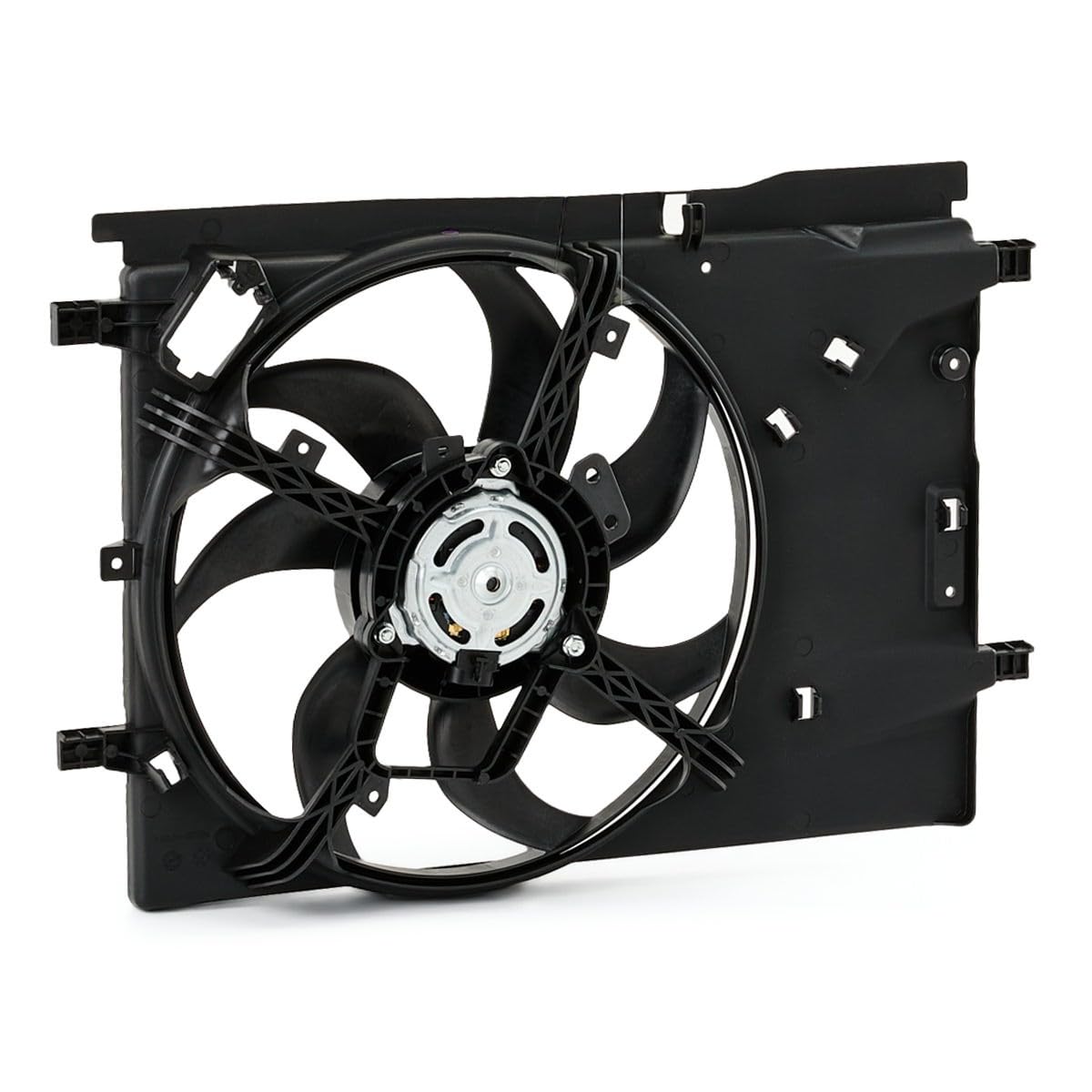 RIDEX 508R0284 Ventola radiatore con telaio ventola radiatore (telaio) con impedenza/resistenza carico Compatibilità con OPEL Corsa D Hatchback S07