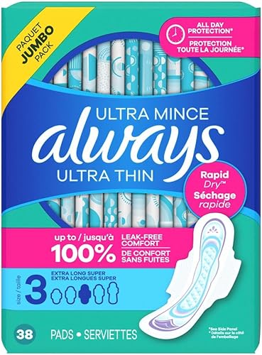 Miniatura 39 de Always Almohadillas ultrafinas con alas, tamaño 1, regular, 126 unidades (3 paquetes de 42)